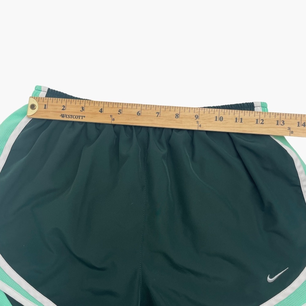 Nike Tempo‎ Brief Lined Dri-Fit Green Running Shorts - Picture 5 of 9